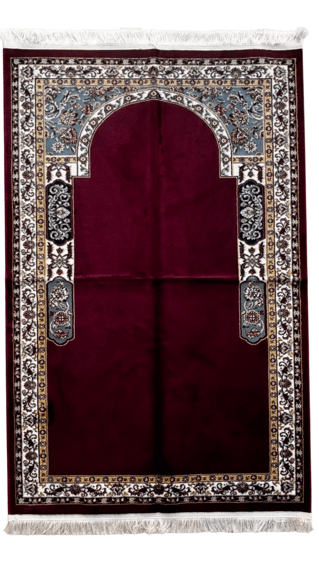 Luxury Woven Acrylic Prayer Rug – Mihrab Design, (70×110 cm)