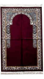 Luxury Woven Acrylic Prayer Rug – Mihrab Design, (70×110 cm)