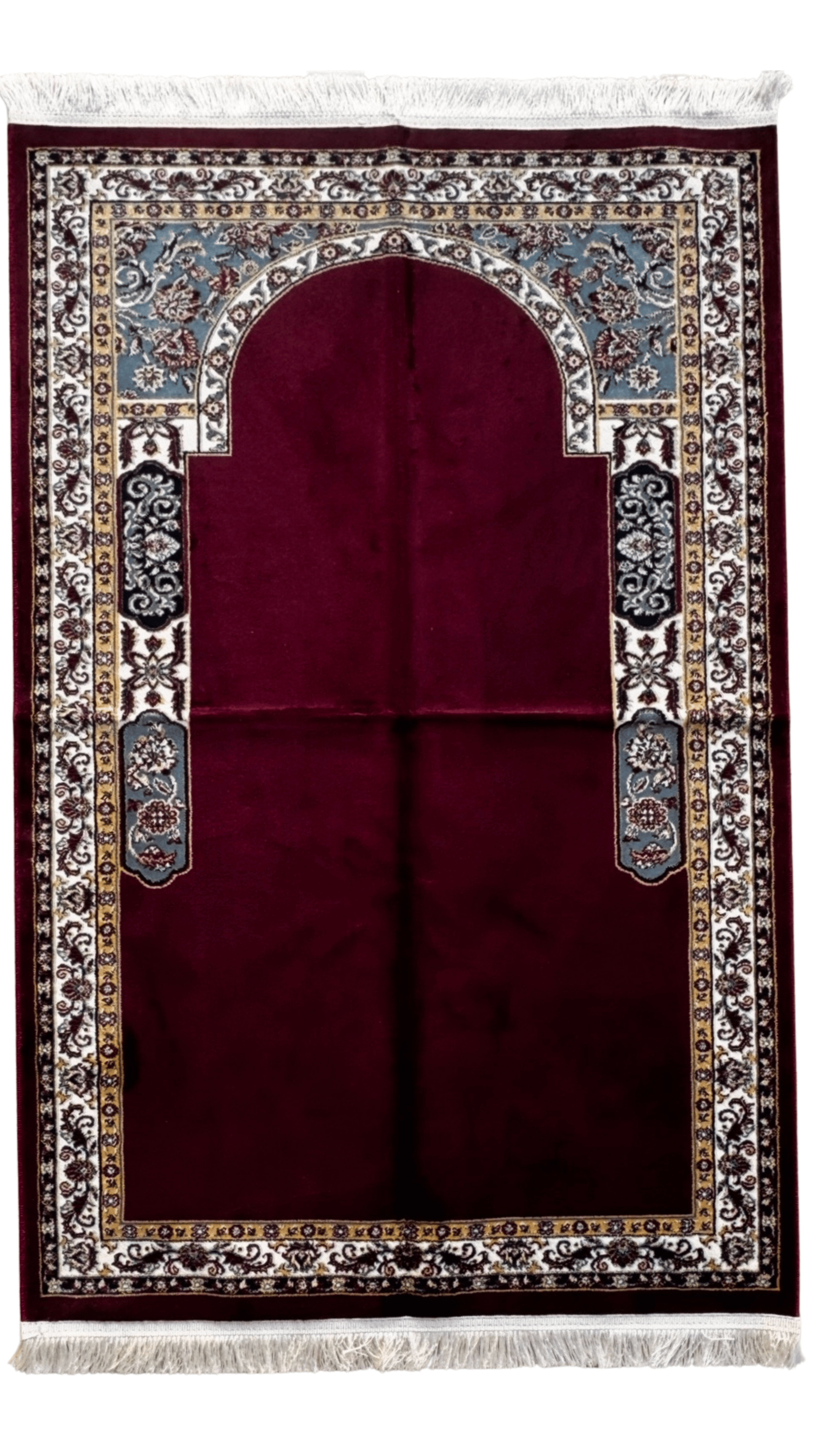 Luxury Woven Acrylic Prayer Rug – Mihrab Design, (70×110 cm)